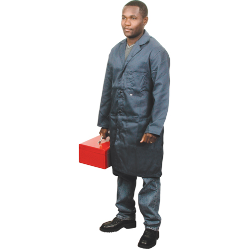 BLOUSES DE TRAVAIL, Poly-coton, Taille 42, Bleu marine Distribution Industrielle GC