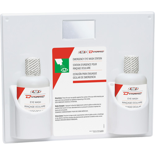 Douche oculaire avec solution isotonique Dynamic, Double Distribution Industrielle GC