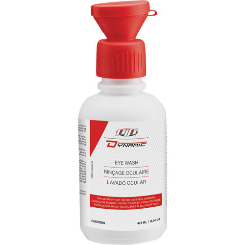 Dynamic Eyewash Bottle, Empty Bottle, 16 oz. Distribution Industrielle GC