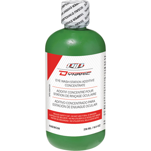Dynamic Eyewash Additive Concentrate, Full Bottle, 8 oz. Distribution Industrielle GC