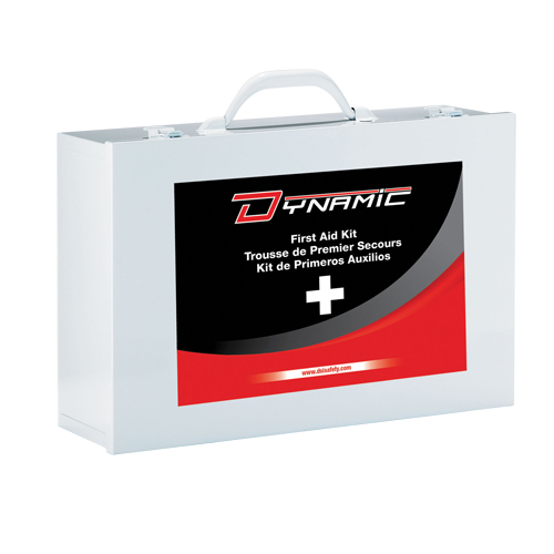 Dynamic Ontario First Aid Kit, Class 1 Medical Device, Metal B Distribution Industrielle GC