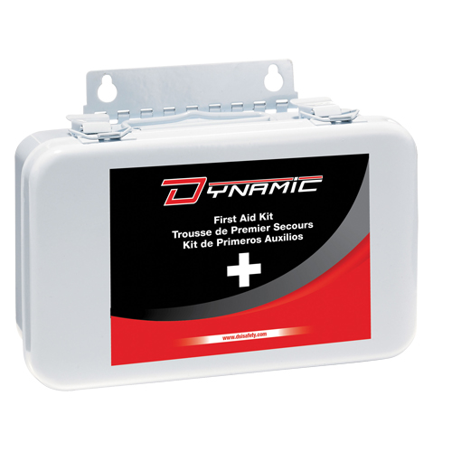 Dynamic Car First Aid Kit, Class 1 Medical Device, Metal B Distribution Industrielle GC