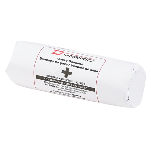 Bandages de gaze Dynamic, Rouleau, 30' lo x 4" la, Dispositif m&eacute;dical Classe 1 Distribution Industrielle GC