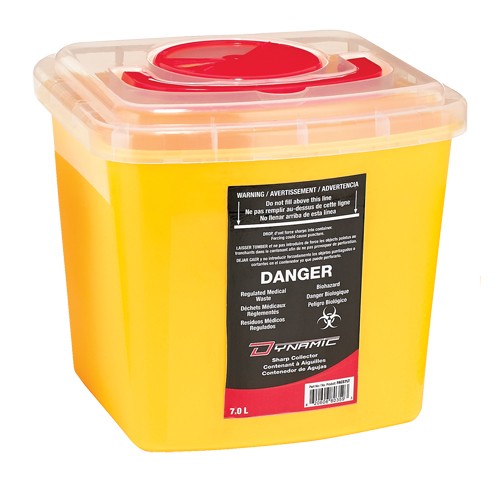 Dynamic Sharps&reg; Container, 7 L Capacity Distribution Industrielle GC