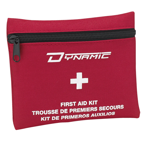 Trousse de premiers soins pour travaux forestiers Dynamic, Dispositif m&eacute;dical Classe 1, Sac en nylon Distribution Industrielle GC