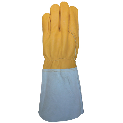 TIG Welding Gloves, Grain Cowhide, Size One Size Distribution Industrielle GC