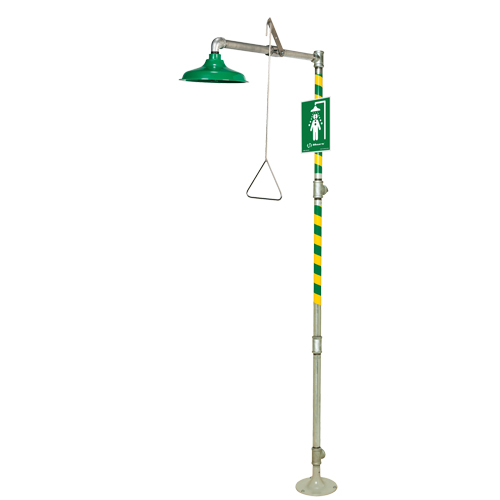 Floor Mount Drench Shower, Pedestal Distribution Industrielle GC