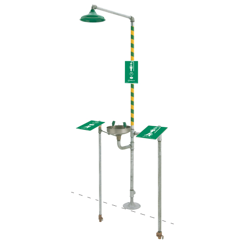 Freeze Protected Eyewash and Shower Distribution Industrielle GC