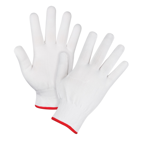 Seamless String Knit Gloves, Polyester, 15 Gauge, Ladies Distribution Industrielle GC