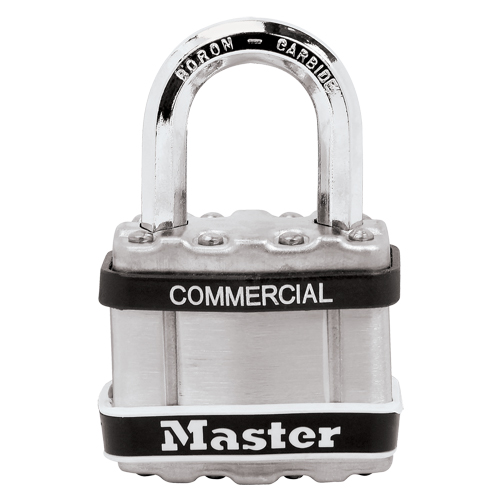 Laminated Padlock, Silver, Keyed Different, Laminated Steel, 1-3/4" Width Distribution Industrielle GC