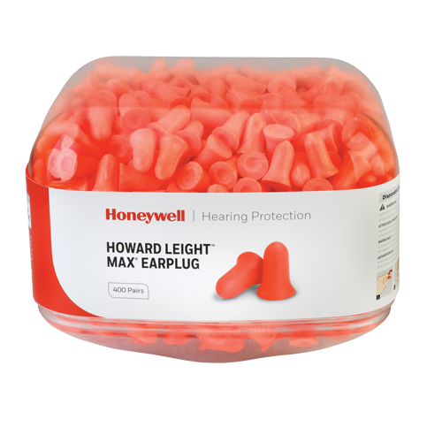 Bouchons d'oreilles Maximum de Howard Leight, Vrac - Contenant Distribution Industrielle GC