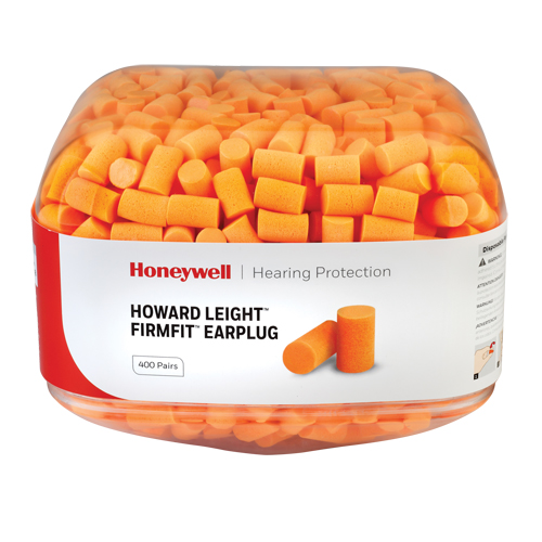 Bouchons d'oreilles FirmFit de Howard Leight, Vrac - Contenant Distribution Industrielle GC