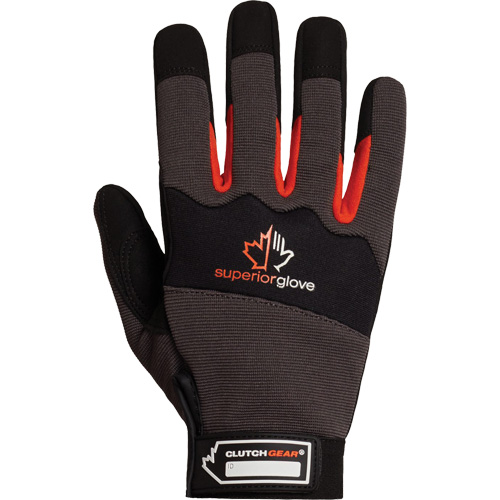 Clutch Gear&reg; Mechanic's Gloves, Synthetic Palm, Size Small Distribution Industrielle GC