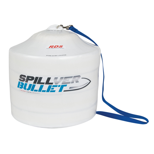 Spillver Bullet Hazmat Boom, Hazmat, 50' L x 5" W, 14 gal. Absorbancy Distribution Industrielle GC
