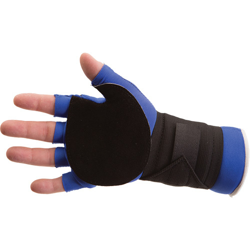 Anti-Impact Glove with Wrist Support, Size Small, Split Leather Palm Distribution Industrielle GC