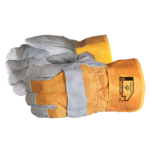 Endura&reg; Fitters Gloves, 2X-Large, Split Leather Palm, Cotton Inner Lining Distribution Industrielle GC