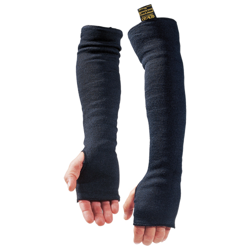 Heat Resistant Sleeves, 18", Kevlar&reg;, Black Distribution Industrielle GC