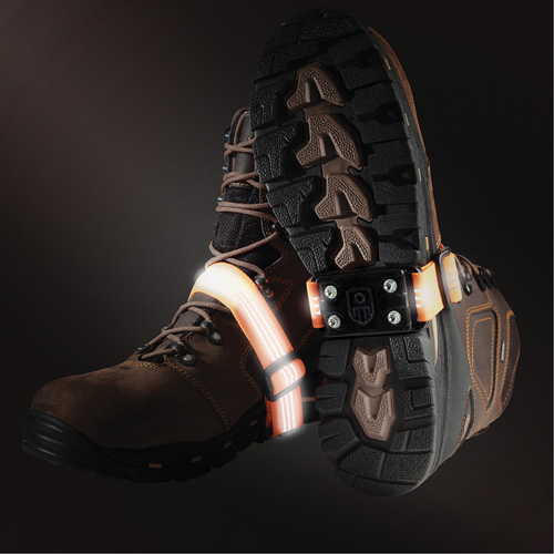 Mid-Cleat Traction Device, Steel, Stud Traction, One Size Distribution Industrielle GC