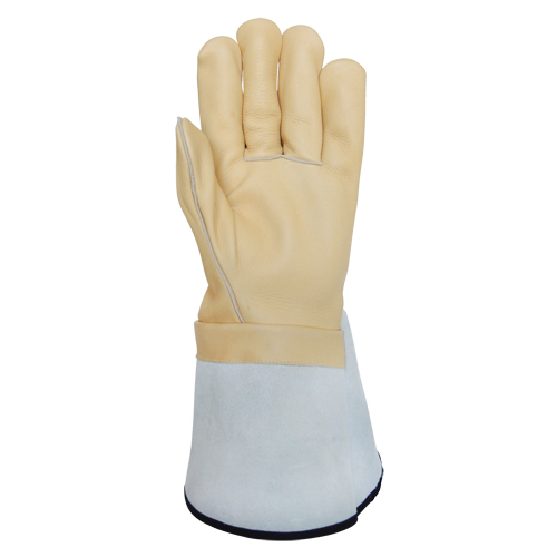 Gants pour monteur de ligne, Moyen, Paume en Cuir fleur de vache Distribution Industrielle GC