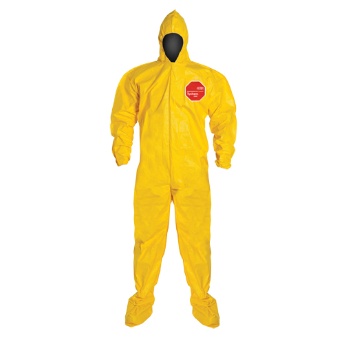 Combinaisons, Moyen, Jaune, Tychem 2000 Distribution Industrielle GC