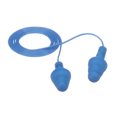 E-A-R UltraFit Metal-Detectable Earplugs, Corded, Regular, Bulk - Polybag, 25 NRR dB Distribution Industrielle GC