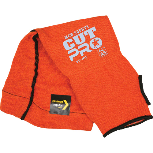 Manches Memphis, Kevlar, 14", ASTM ANSI niveau A5, Orange Distribution Industrielle GC