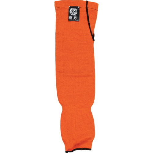 Manches Memphis avec trou pour le pouce, Kevlar, 18", ASTM ANSI niveau A5, Orange Distribution Industrielle GC