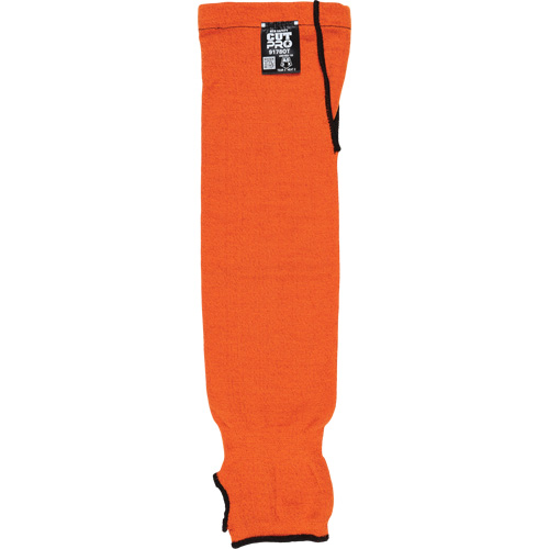 Manches Memphis, Kevlar, 18", ASTM ANSI niveau A5, Orange Distribution Industrielle GC