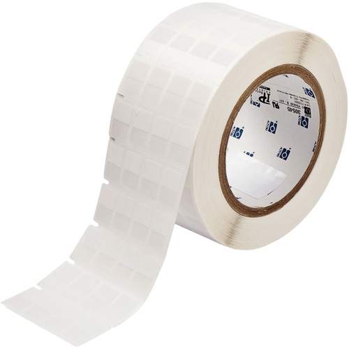&eacute;tiquettes autoplastifiantes pour c&acirc;bles & fils de s&eacute;rie Core, Vinyle, 0,5" lo x 0,75" h, Transparent Distribution Industrielle GC