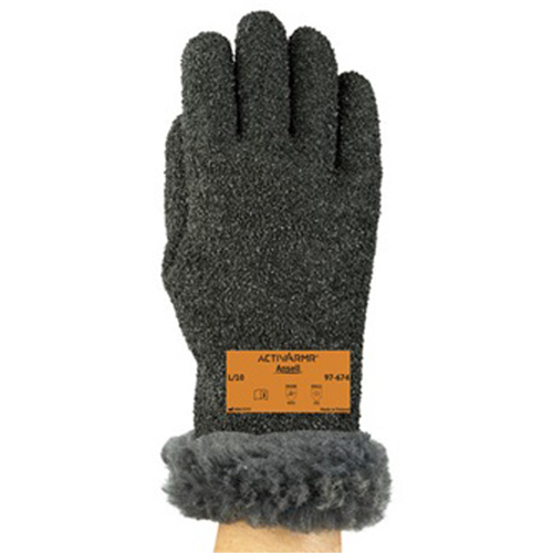 ActivArmr&reg; 97-674 Extreme Cold Gloves, 12/3X-Large, PVC Coating, Cotton Shell Distribution Industrielle GC