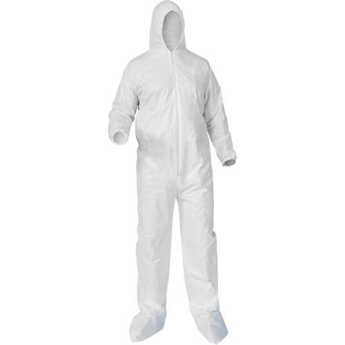 Combinaisons Kleenguard A35, 2T-Grand, Blanc, Micropore Distribution Industrielle GC