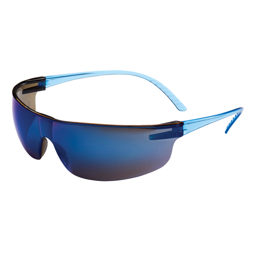 Lunettes de s&eacute;curit&eacute; Uvex s&eacute;rie SVP 200, Lentille Bleu/Miroir, Anti-&eacute;gratignures, ANSI Z87+/R&eacute;pond ou surpasse la norme CSA Z94.3 Distribution Industrielle GC