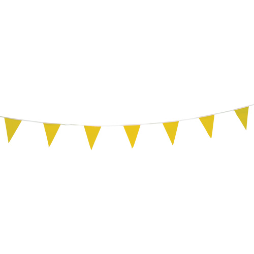 Pennant String, 60' L, Yellow Distribution Industrielle GC