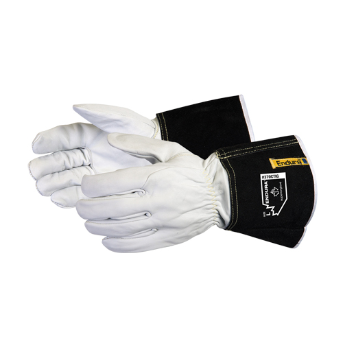 Gants de soudage Endura, Cuir fleur de ch&egrave;vre, Taille Petit Distribution Industrielle GC