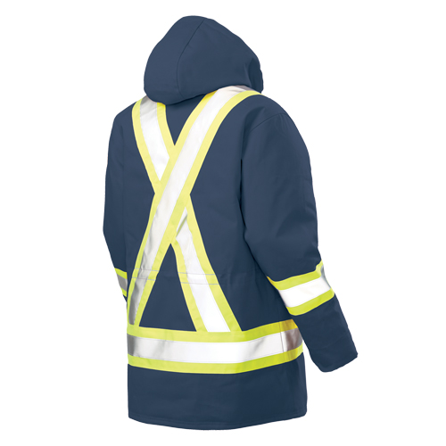 Parka de s&eacute;curit&eacute;, Bleu marine, Grand Distribution Industrielle GC