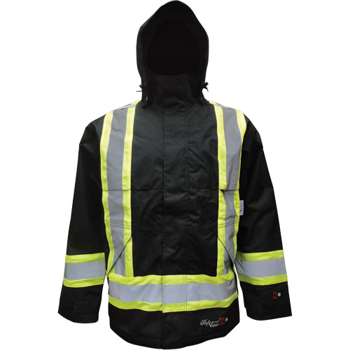 Insulated Jacket, Polyester/Polyurethane, Black, Small Distribution Industrielle GC