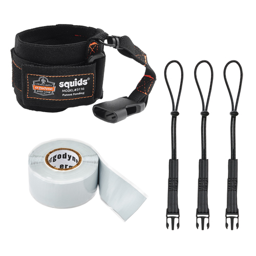 Squids&reg; 3192 Wrist Lanyard Tethering Kit Distribution Industrielle GC