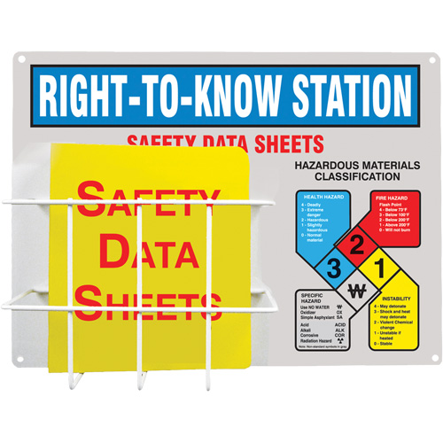Station d'information de style panier en aluminium, Anglais, Compris reliures Distribution Industrielle GC