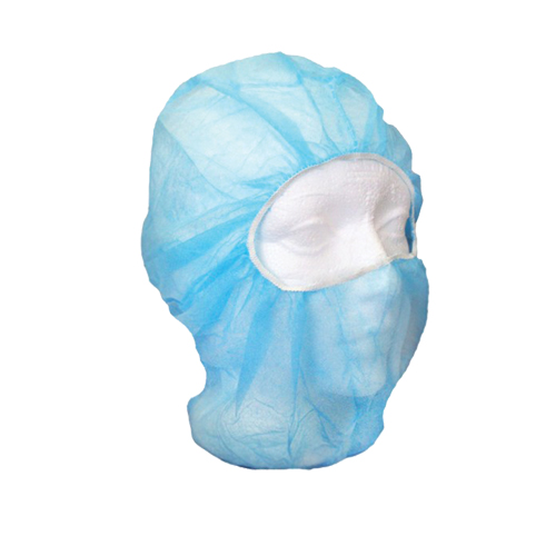 Capuchon de passe-montagne jetable, Polypropyl&egrave;ne, Bleu Distribution Industrielle GC