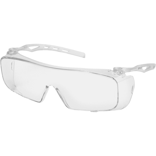 Cappture OTG Safety Glasses, Clear Lens, Anti-Fog, ANSI Z87+/Meets/Exceeds CSA Z94.3 Distribution Industrielle GC