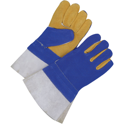 Welding Gloves, Split Cowhide, Size One Size Distribution Industrielle GC