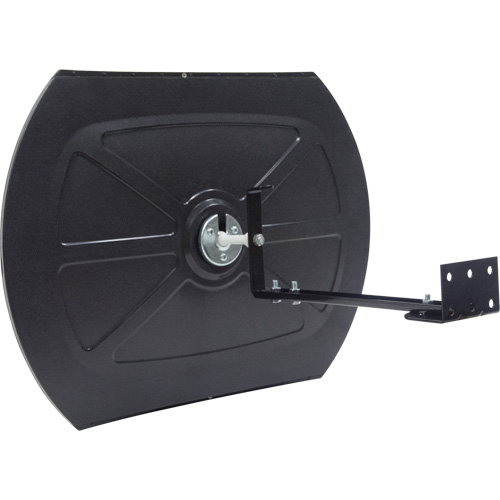 Roundtangular Convex Mirror with Bracket, 18" H x 26" W, Indoor/Outdoor Distribution Industrielle GC