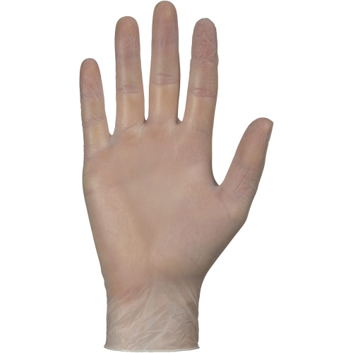 Gants jetables, Petit, Vinyle, 4 mils, Sans poudre, Blanc Distribution Industrielle GC