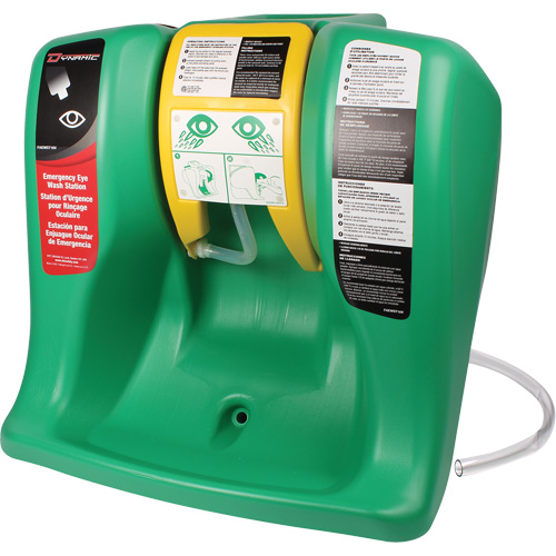 Dynamic Eyewash Station, Gravity-Fed, 16 gal. Capacity, Meets ANSI Z358.1 Distribution Industrielle GC