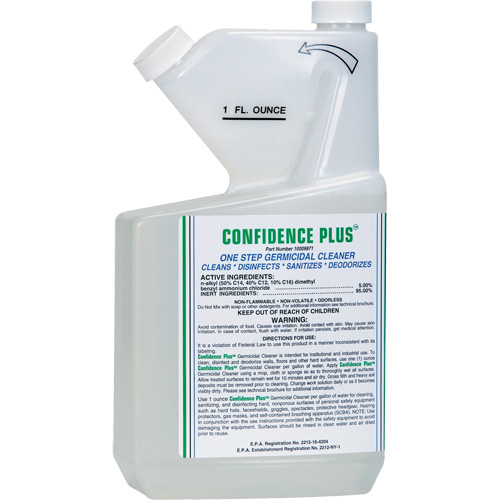 Nettoyant germicide pour respirateur Confidence Plus, Liquide Distribution Industrielle GC
