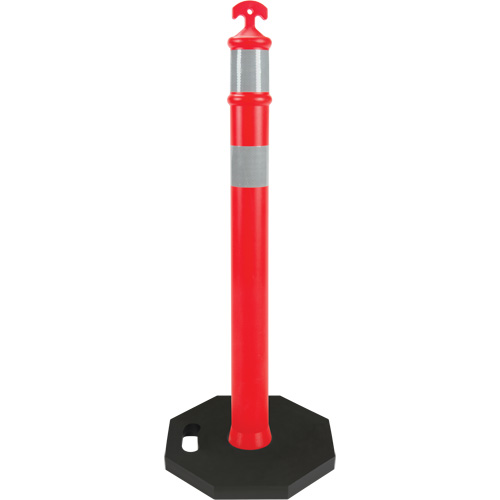 High-Visibility Delineator Post, 42" H, Orange Distribution Industrielle GC