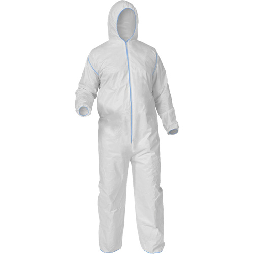 Combinaison protectrice, Moyen, Blanc, Microporeux Distribution Industrielle GC