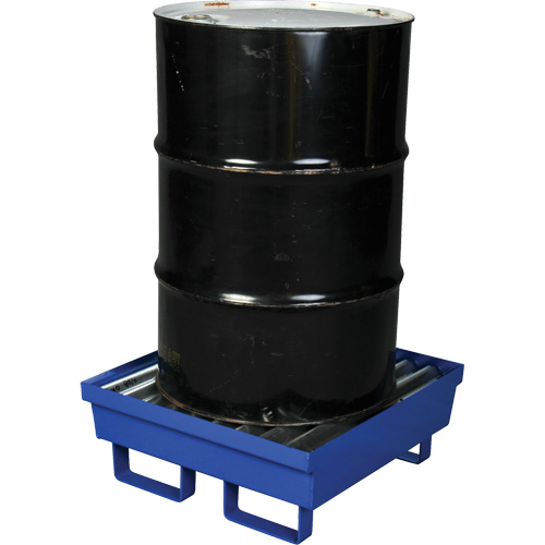 Steel Spill Containment Pallet, 17 US gal. Spill Capacity, 27" x 25.75" x 6" Distribution Industrielle GC