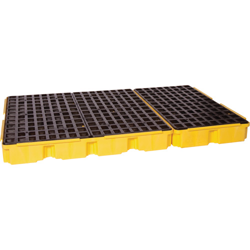 Modular Spill Platform, 88 US gal. Spill Capacity, 51.5" x 78.25" x 6.5" Distribution Industrielle GC