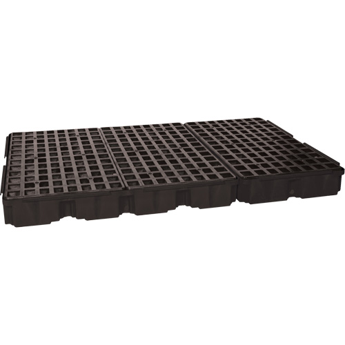 Modular Spill Platform, 88 US gal. Spill Capacity, 51.5" x 78.25" x 6.5" Distribution Industrielle GC